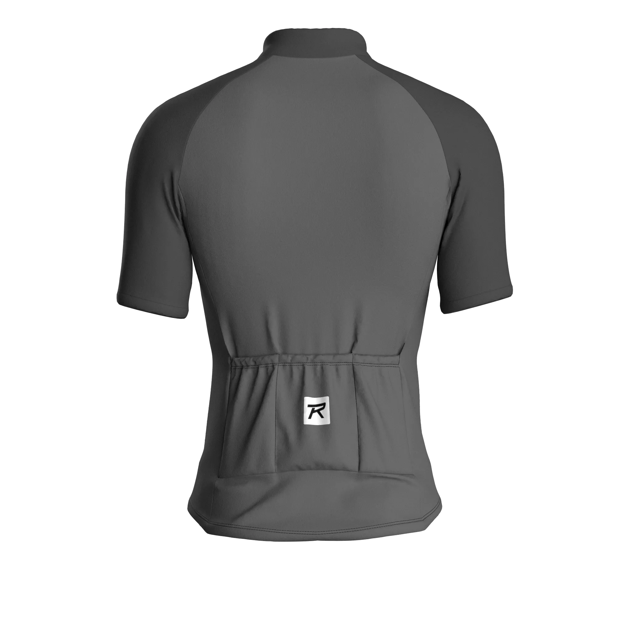 Swift Grid | Ash Gray Male Short Sleeves Jersey