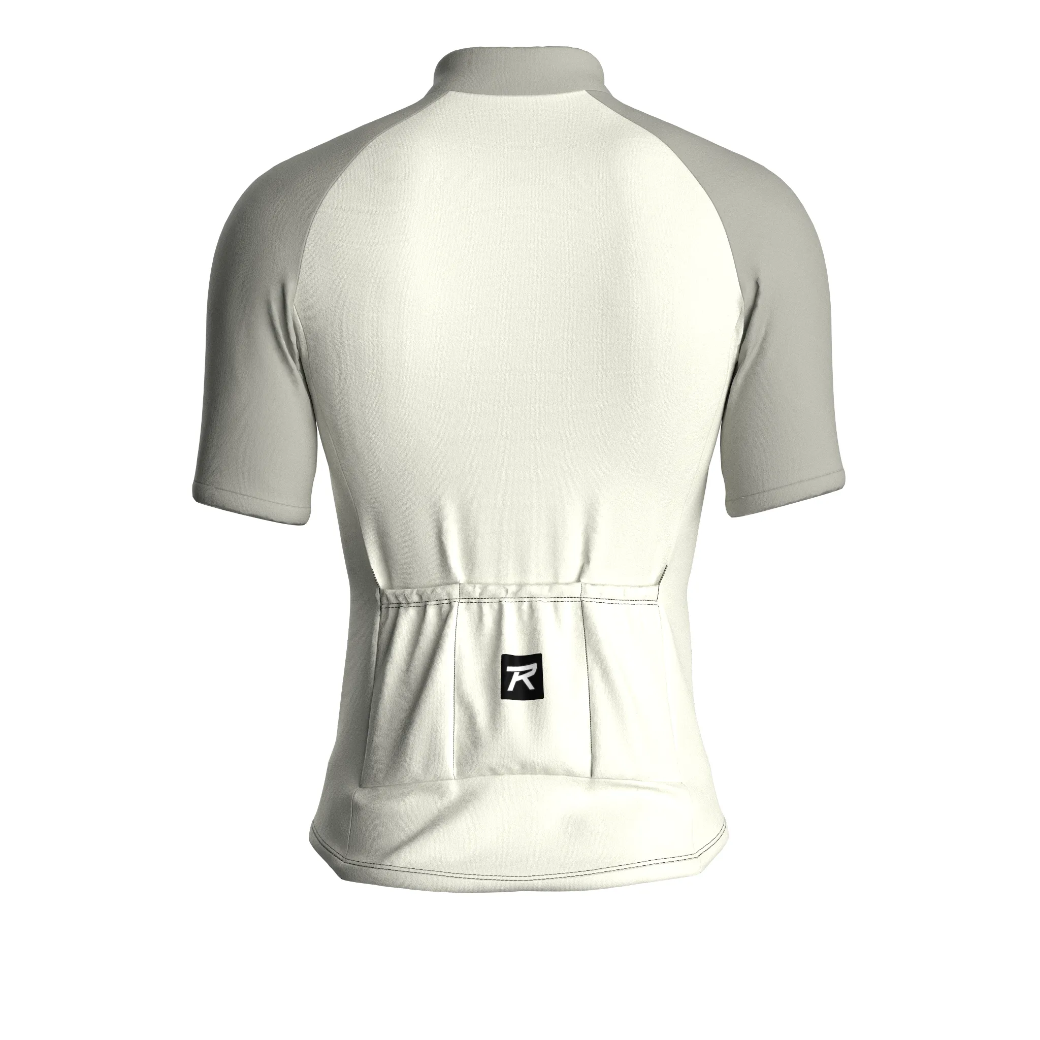 Swift Grid | Ivory Male Short Sleeves Jersey