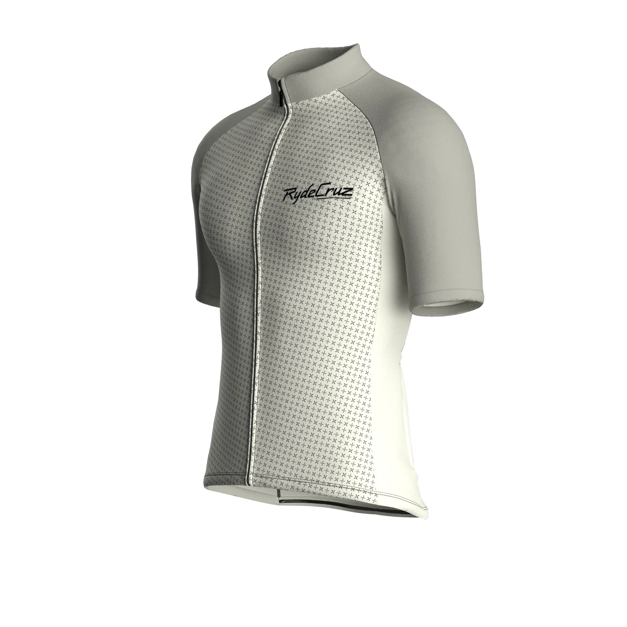 Swift Grid | Ivory Male Short Sleeves Jersey
