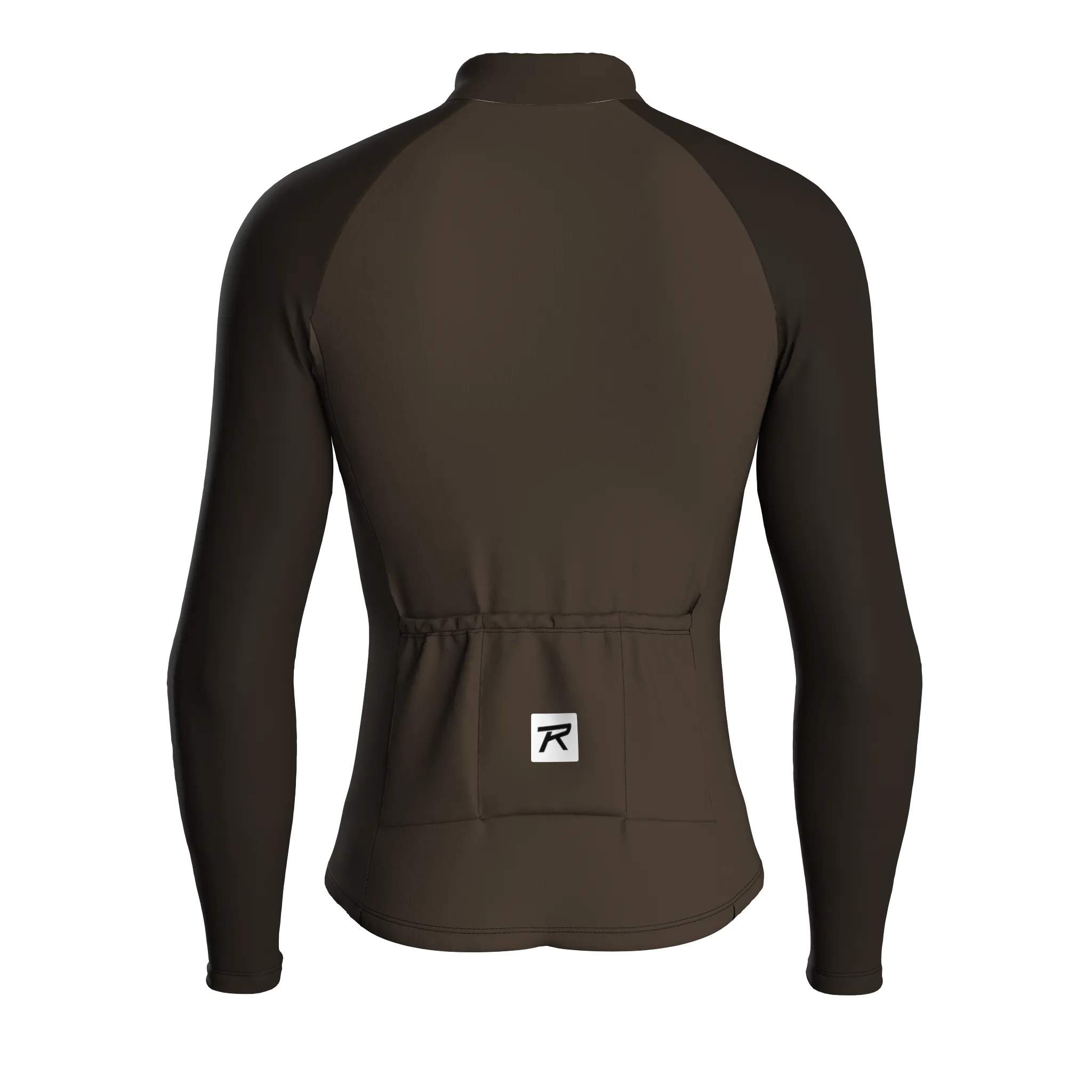 Swift Grid | Taupe Male Long Sleeves Jersey