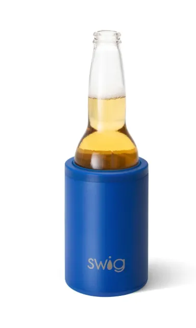 Swig Royal Can   Bottle Cooler (12oz) - Matte Royal