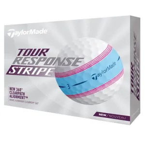 TaylorMade Tour Response Stripe Golf Balls 12Pk