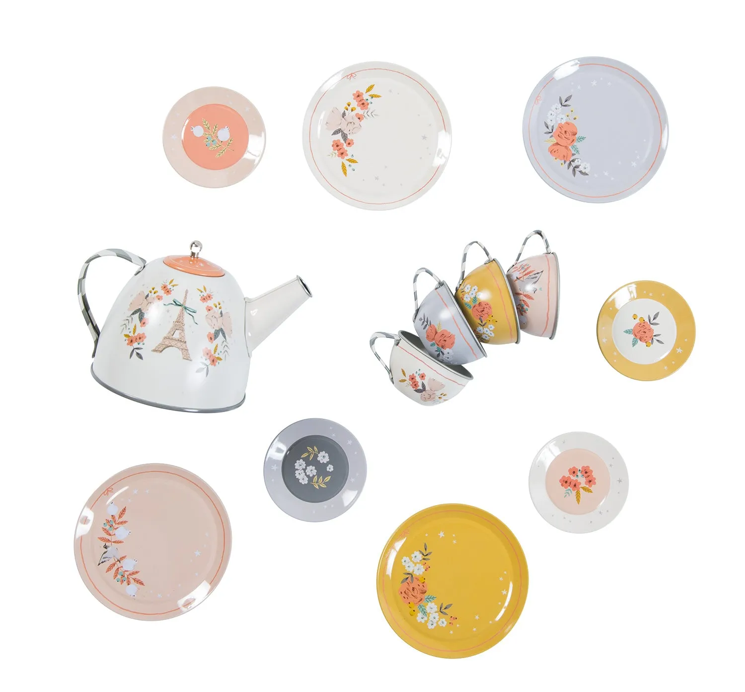 Tea set Les Parisiennes