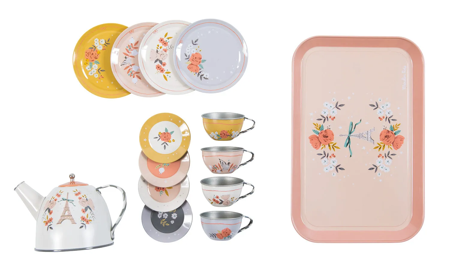 Tea set Les Parisiennes