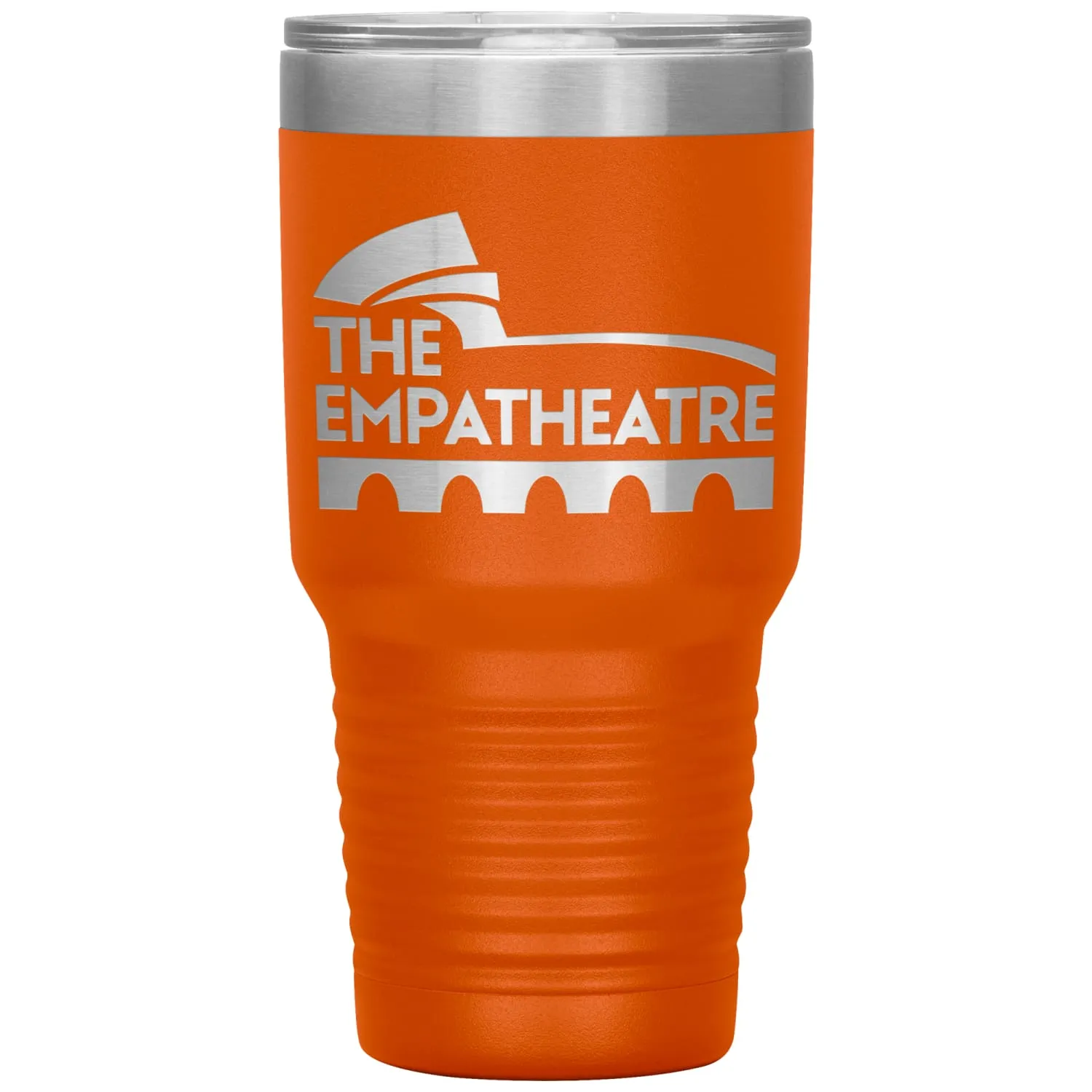 The Empatheatre Logo 30oz Vacuum Tumbler