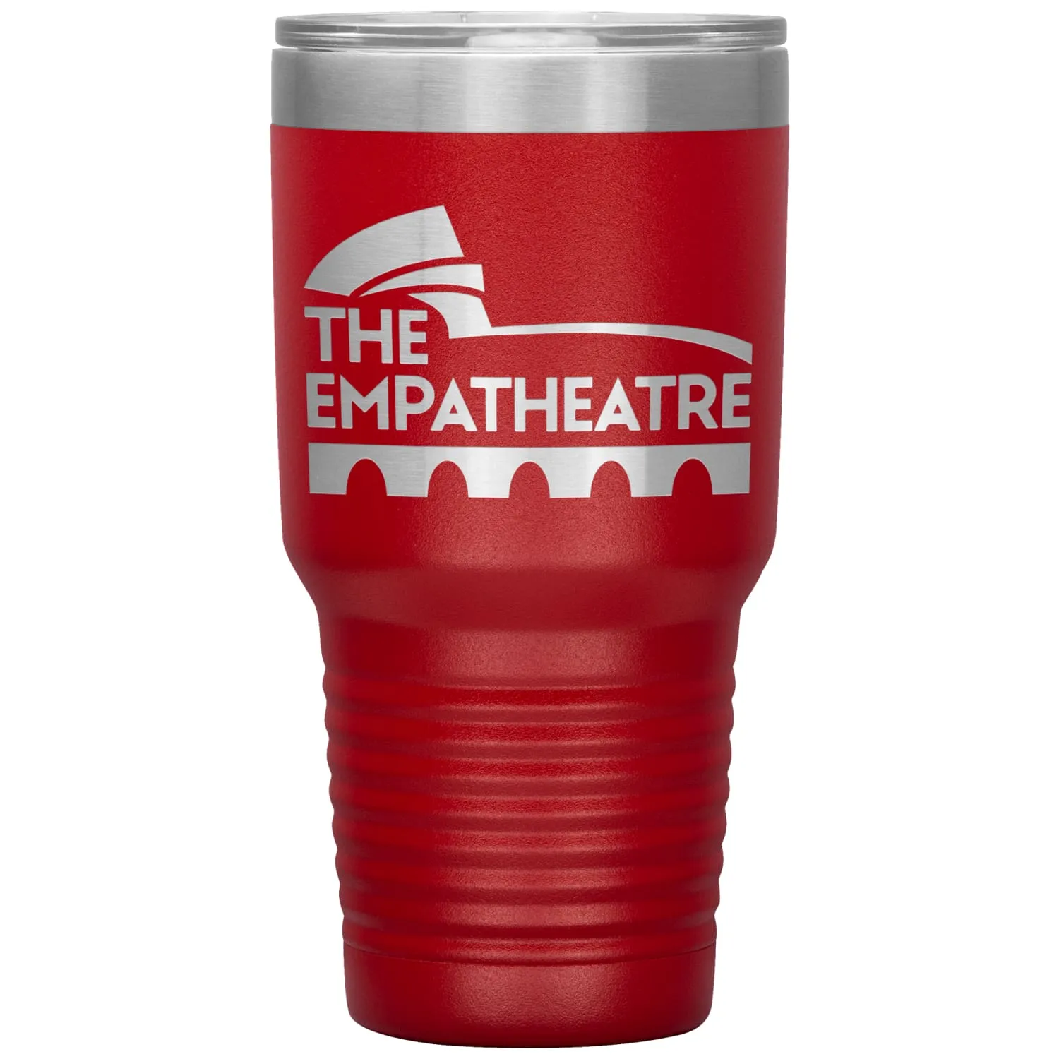 The Empatheatre Logo 30oz Vacuum Tumbler