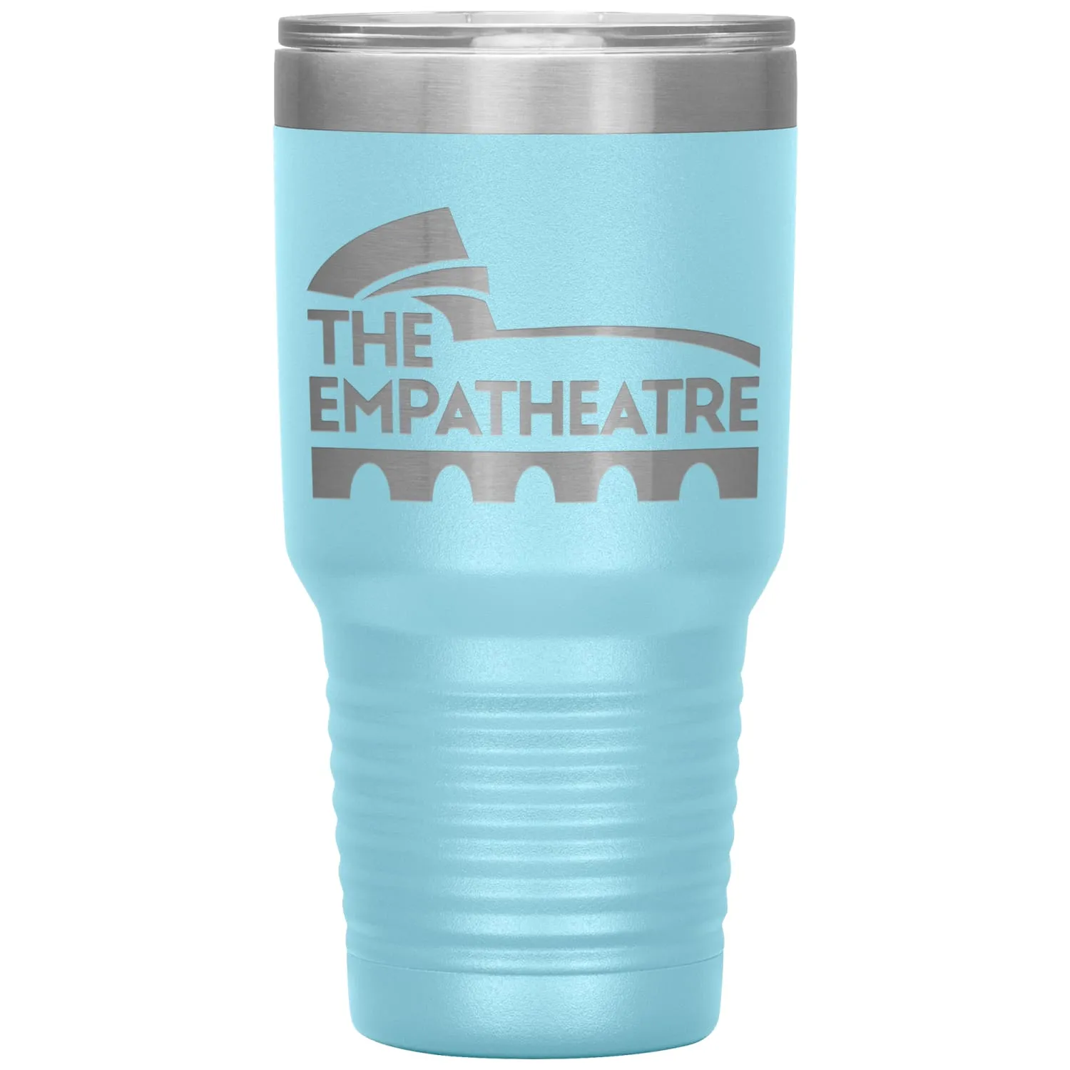 The Empatheatre Logo 30oz Vacuum Tumbler