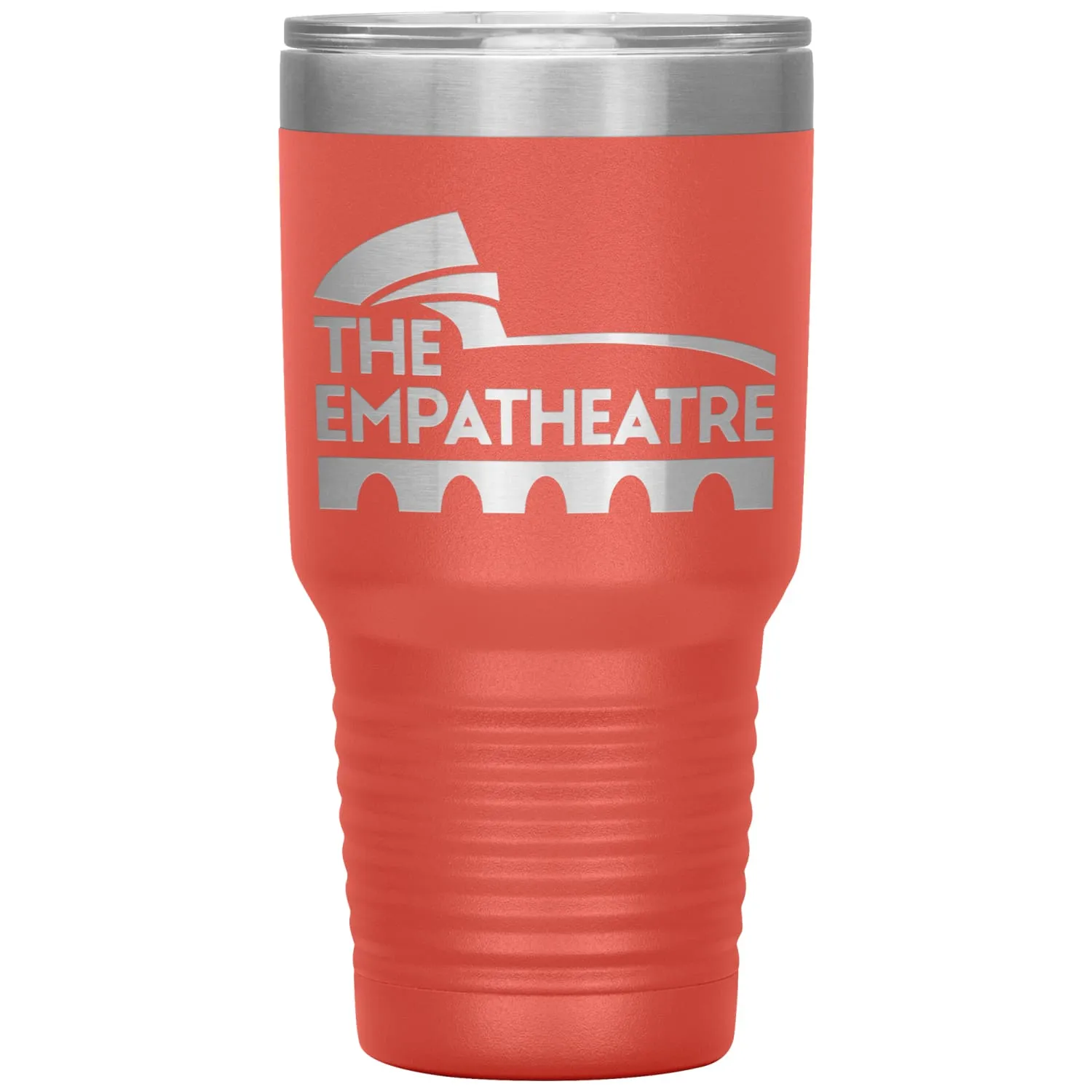 The Empatheatre Logo 30oz Vacuum Tumbler
