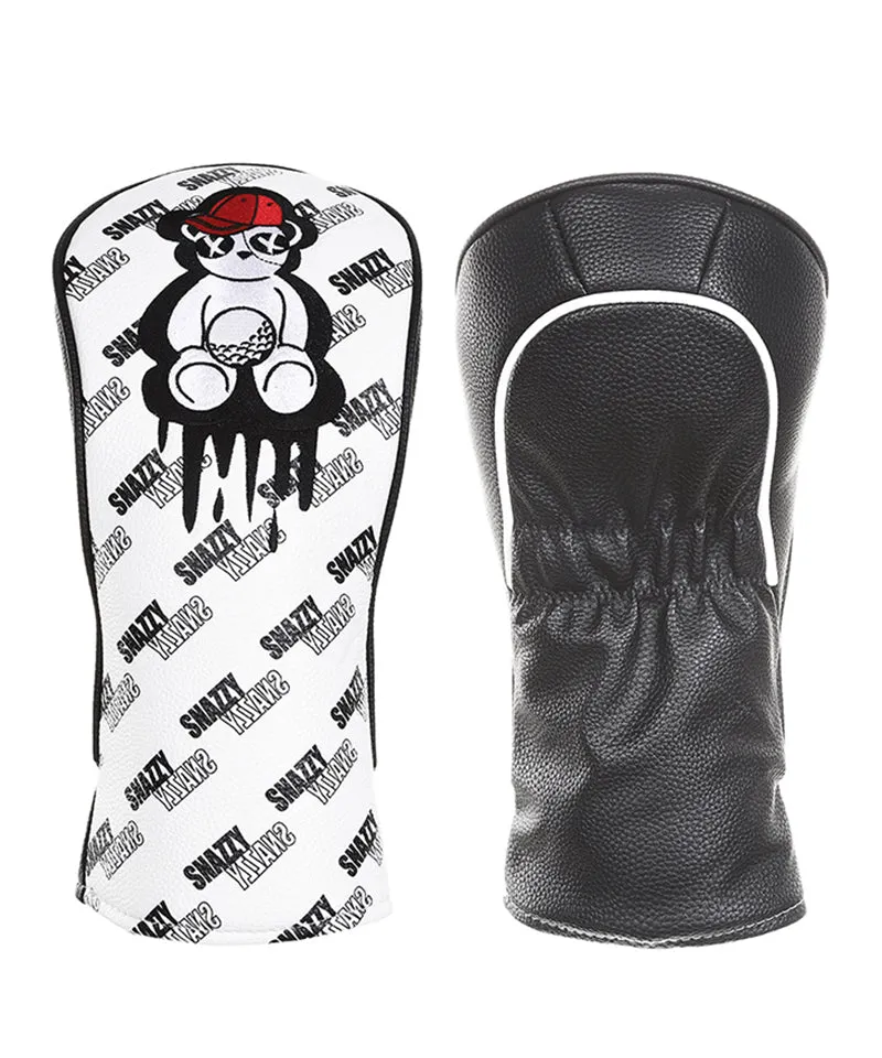 The Make Hip Panda Driver Cover - White