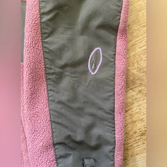 The North Face Women’s Sz S Pink/Gray‎ Polartec Denali Jacket