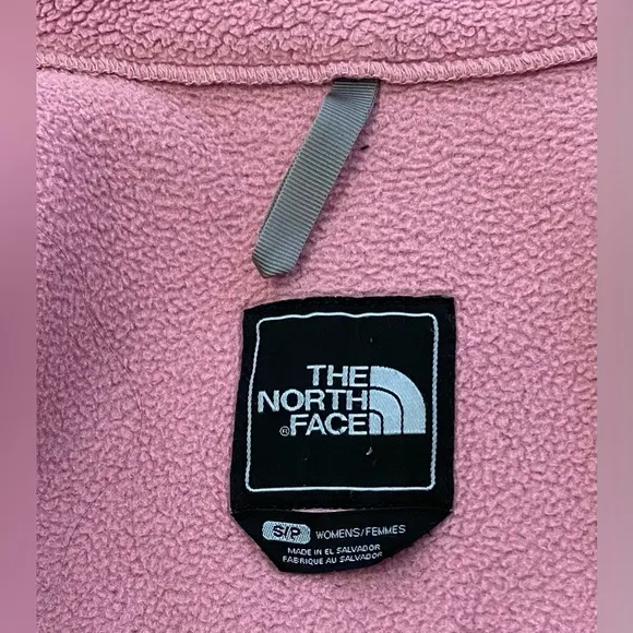 The North Face Women’s Sz S Pink/Gray‎ Polartec Denali Jacket