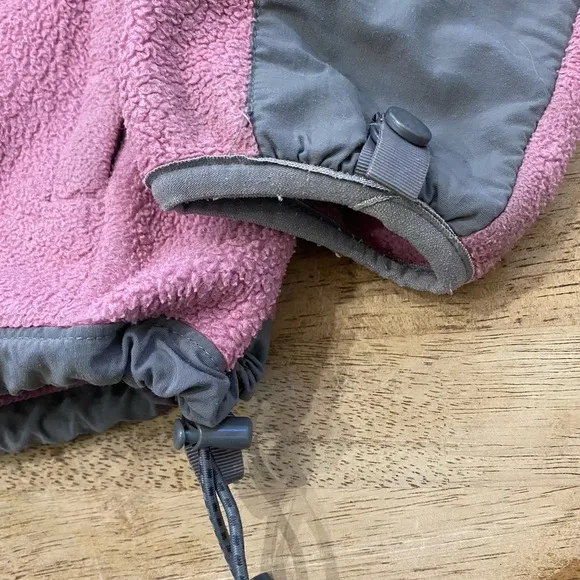 The North Face Women’s Sz S Pink/Gray‎ Polartec Denali Jacket