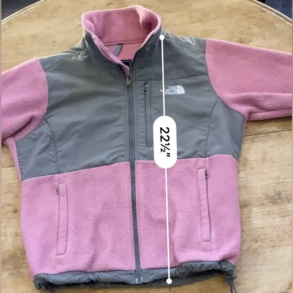 The North Face Women’s Sz S Pink/Gray‎ Polartec Denali Jacket