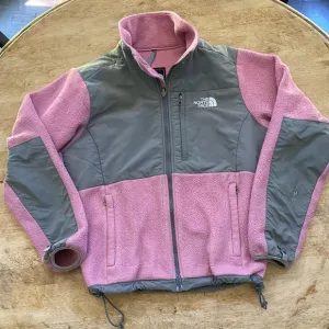 The North Face Women’s Sz S Pink/Gray‎ Polartec Denali Jacket