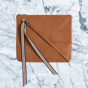 The Pick of Pieces York Clutch Bag, Tan