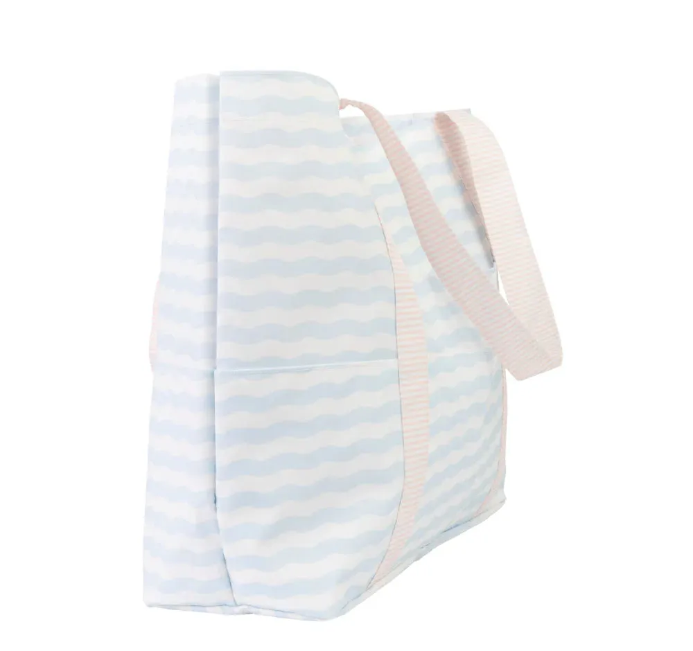 The Summer Bag Blue/Pink - Apple of My Isla