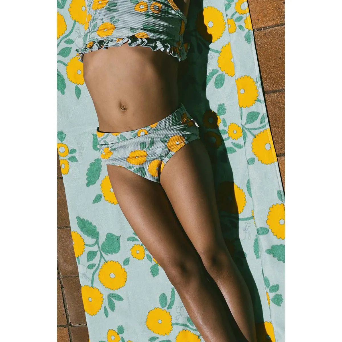 Tiny Cottons - Flowers towel