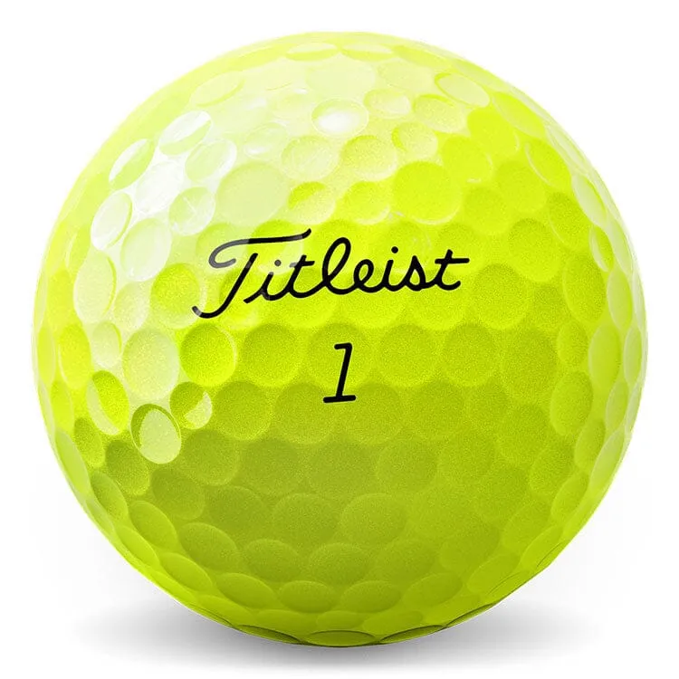 Titleist AVX Yellow Golf Balls 12Pk