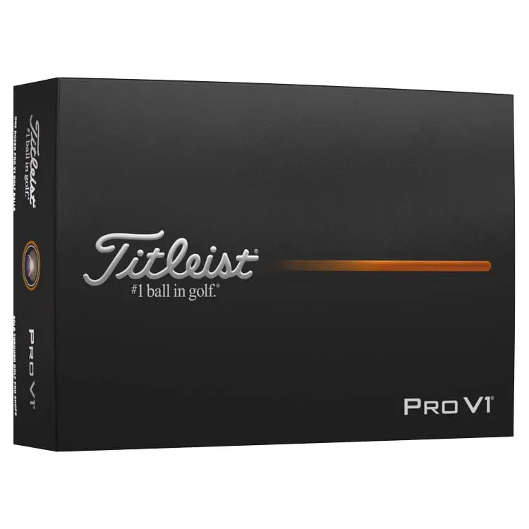 Titleist Pro V1 White Golf Balls 12Pk