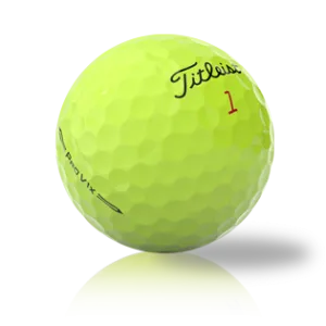 Titleist Pro V1X 2023 Yellow
