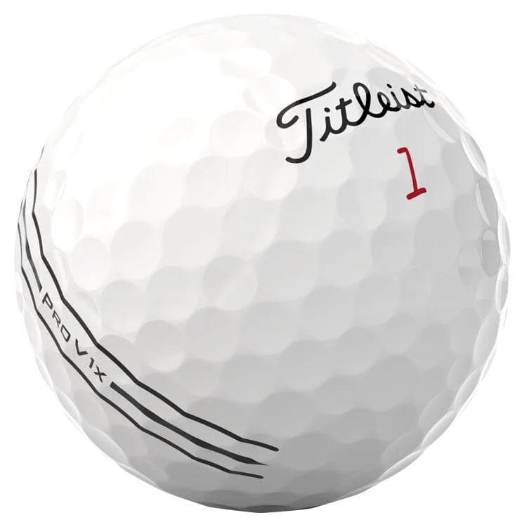 Titleist Pro V1x Enhanced Alignment White Golf Balls 12Pk