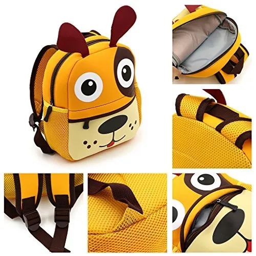 Toddler Backpack - Pre School Cute Neoprene Cartoon Backpack