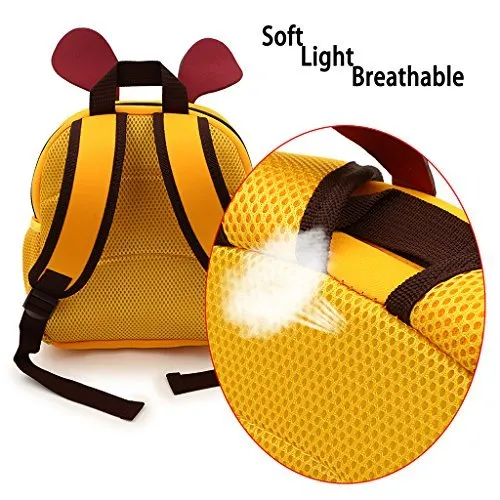 Toddler Backpack - Pre School Cute Neoprene Cartoon Backpack
