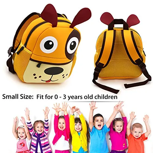 Toddler Backpack - Pre School Cute Neoprene Cartoon Backpack