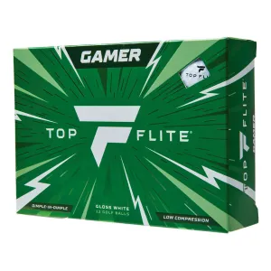 Top Flite 2024 Gamer Golf Balls (12 pk) - White