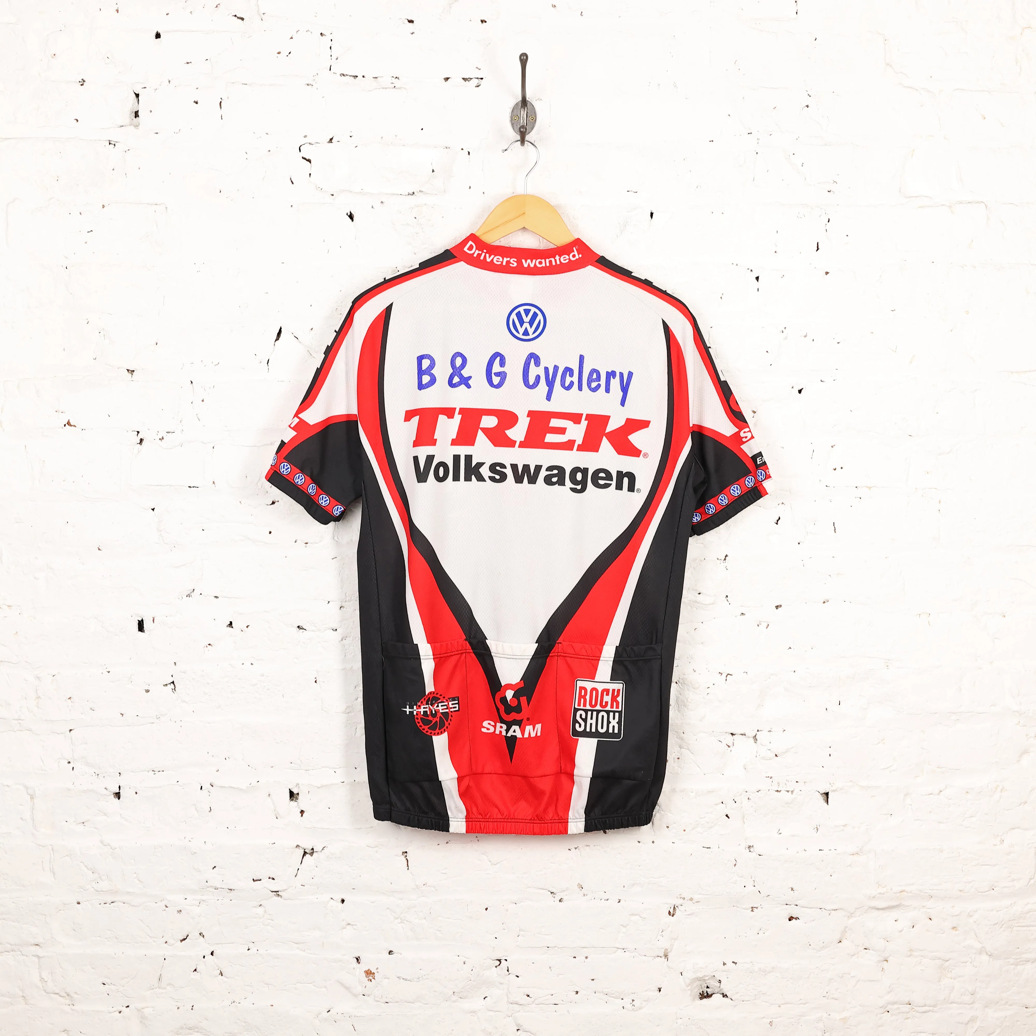 Trek Volkswagen Cycling Top Jersey - Black - XL