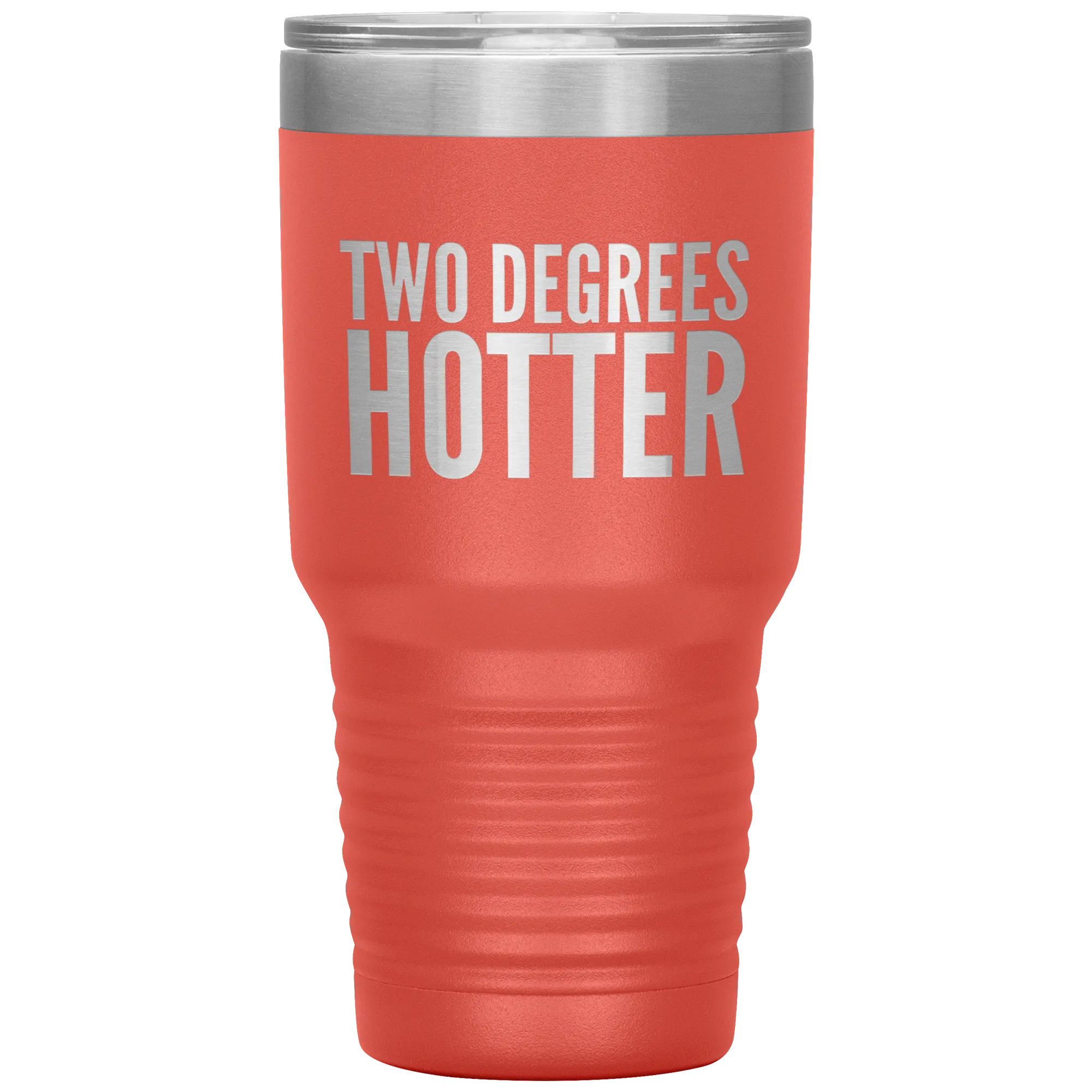Two Degrees Hotter College Graduation Gifts Graduate School Gift Idea PhD Tumbler Grad Metal Mug Insulated Travel Cup 30oz BPA Free