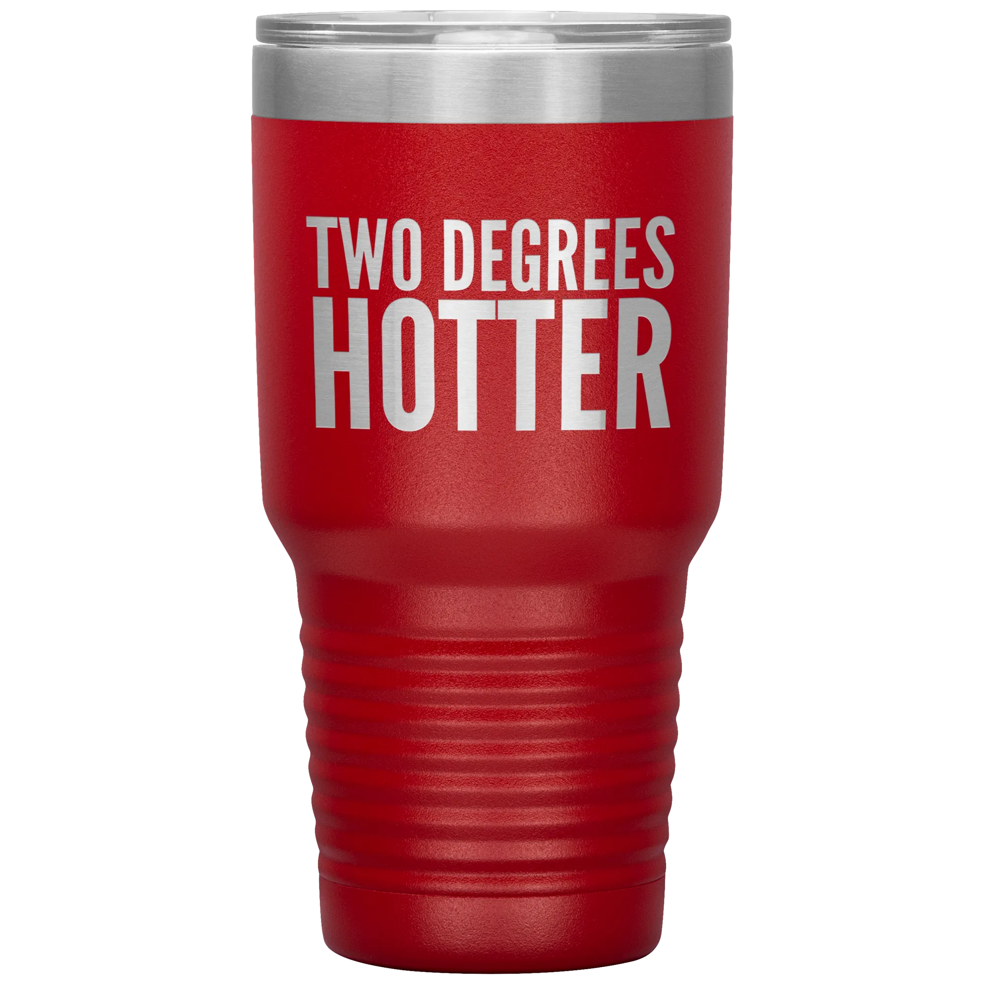 Two Degrees Hotter College Graduation Gifts Graduate School Gift Idea PhD Tumbler Grad Metal Mug Insulated Travel Cup 30oz BPA Free