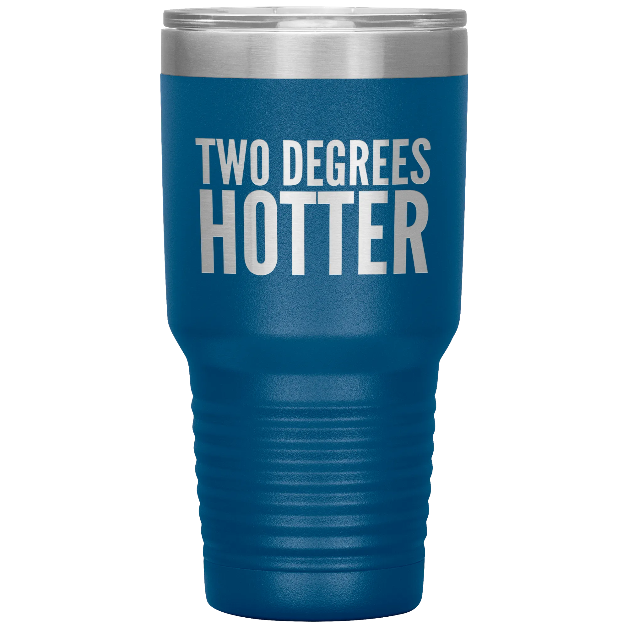 Two Degrees Hotter College Graduation Gifts Graduate School Gift Idea PhD Tumbler Grad Metal Mug Insulated Travel Cup 30oz BPA Free
