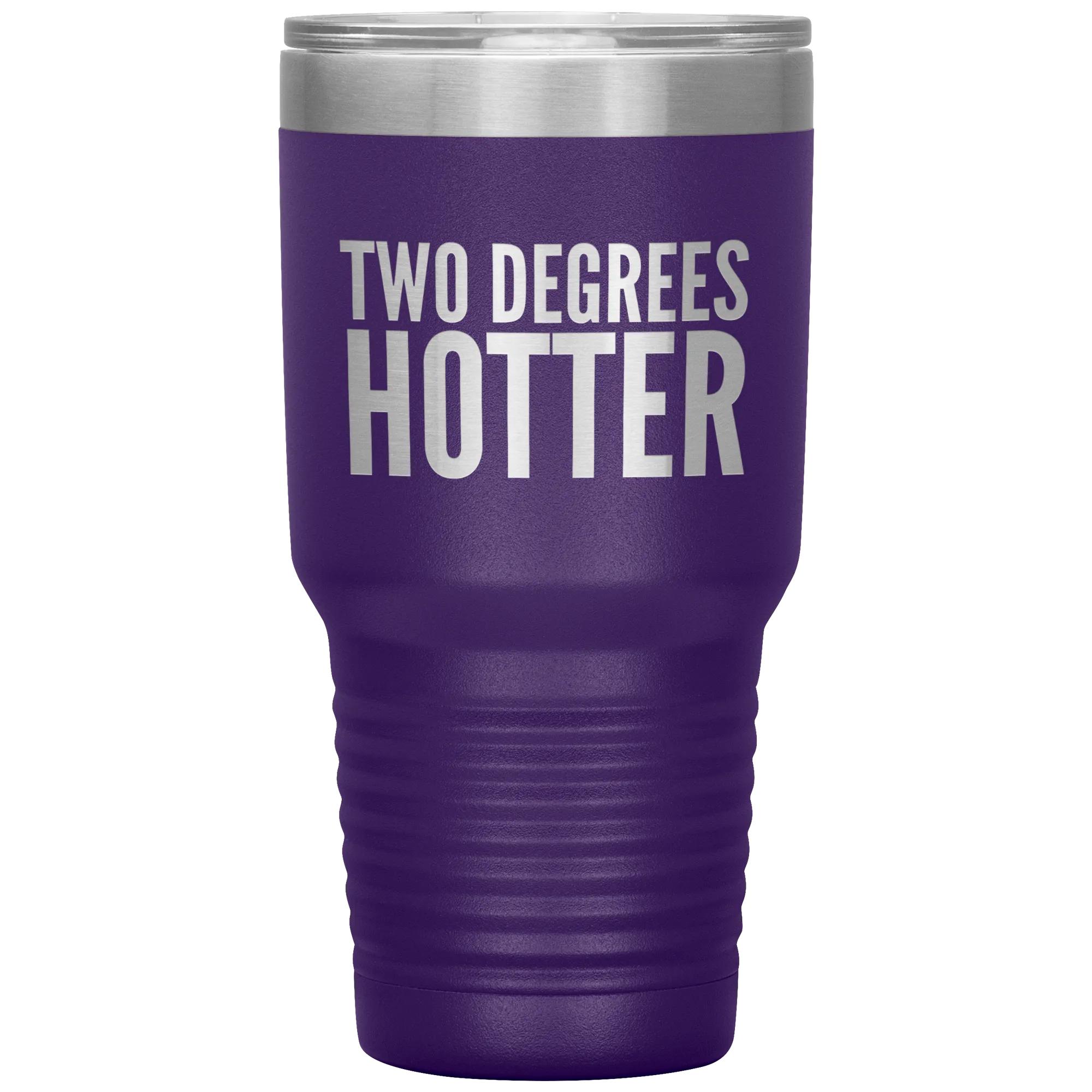 Two Degrees Hotter College Graduation Gifts Graduate School Gift Idea PhD Tumbler Grad Metal Mug Insulated Travel Cup 30oz BPA Free