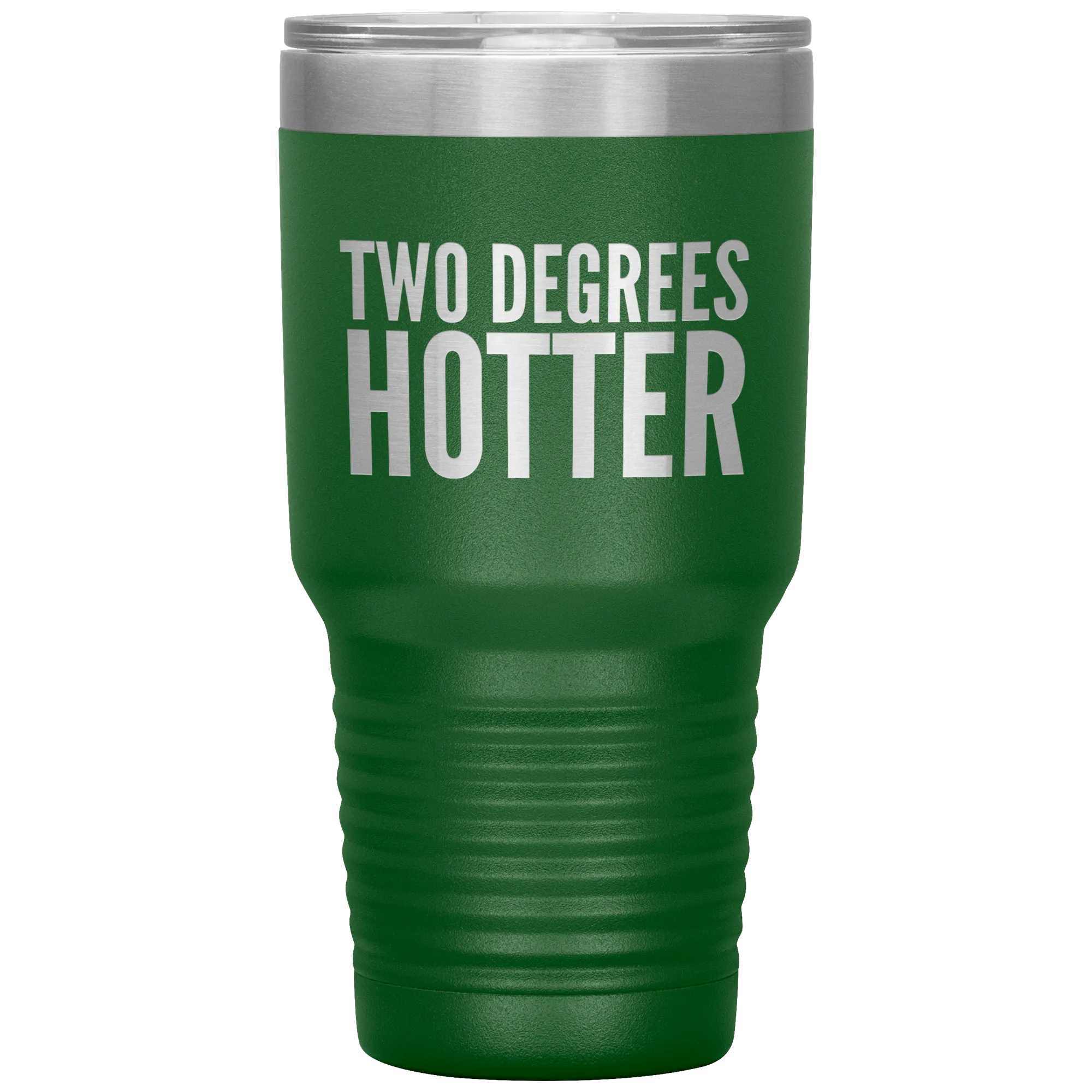 Two Degrees Hotter College Graduation Gifts Graduate School Gift Idea PhD Tumbler Grad Metal Mug Insulated Travel Cup 30oz BPA Free