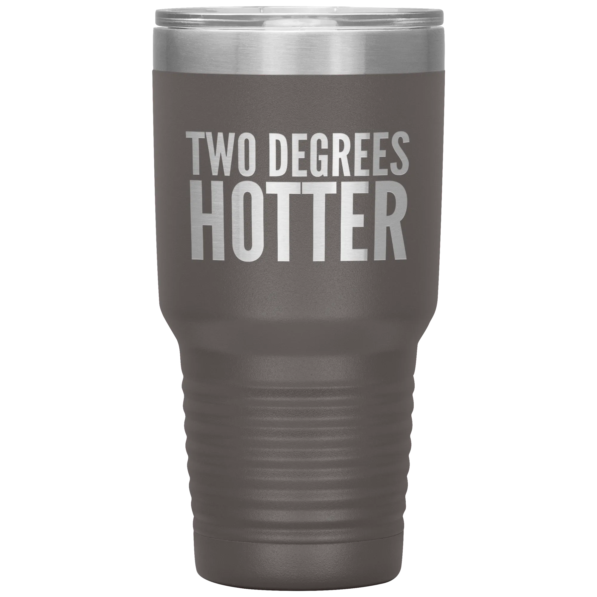 Two Degrees Hotter College Graduation Gifts Graduate School Gift Idea PhD Tumbler Grad Metal Mug Insulated Travel Cup 30oz BPA Free