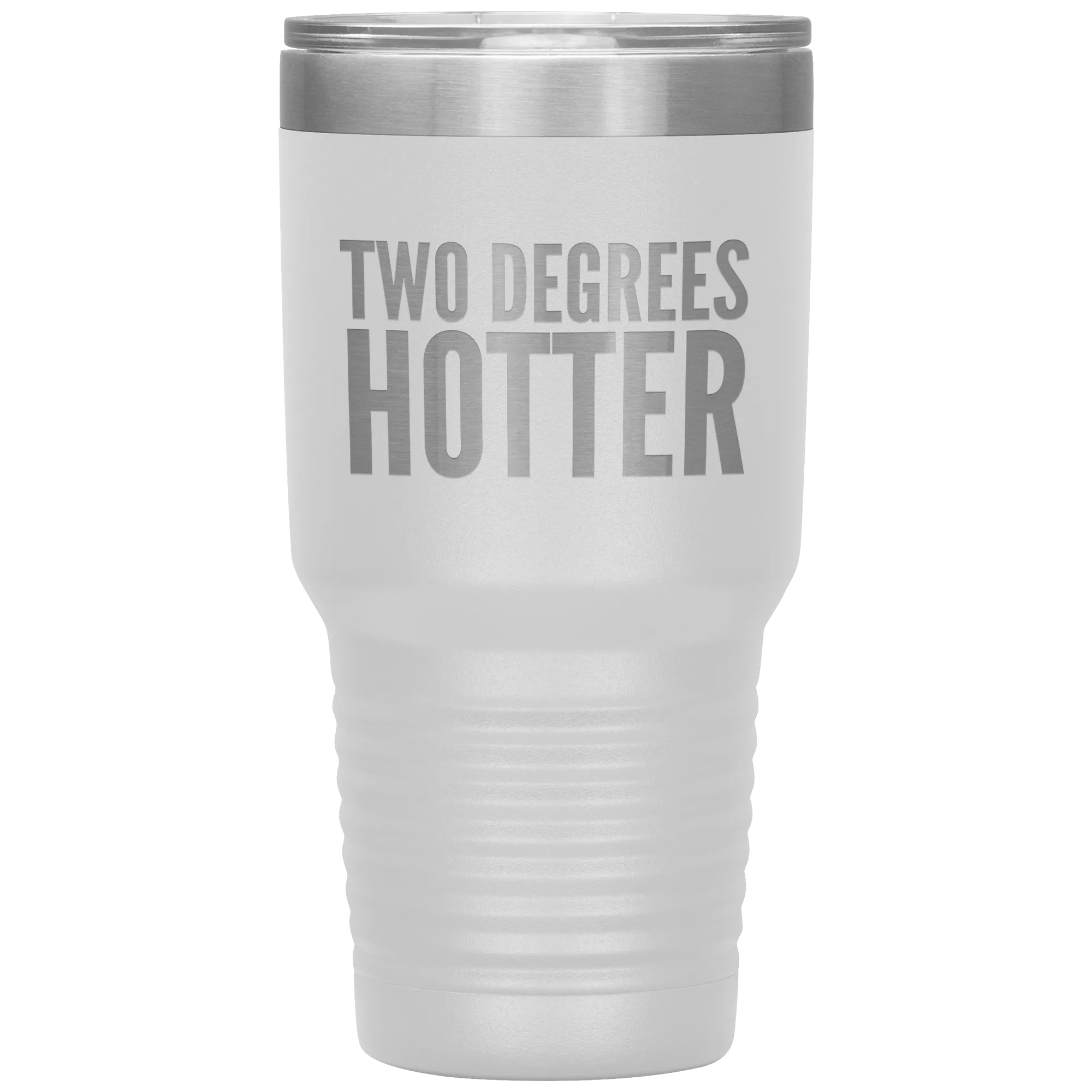 Two Degrees Hotter College Graduation Gifts Graduate School Gift Idea PhD Tumbler Grad Metal Mug Insulated Travel Cup 30oz BPA Free