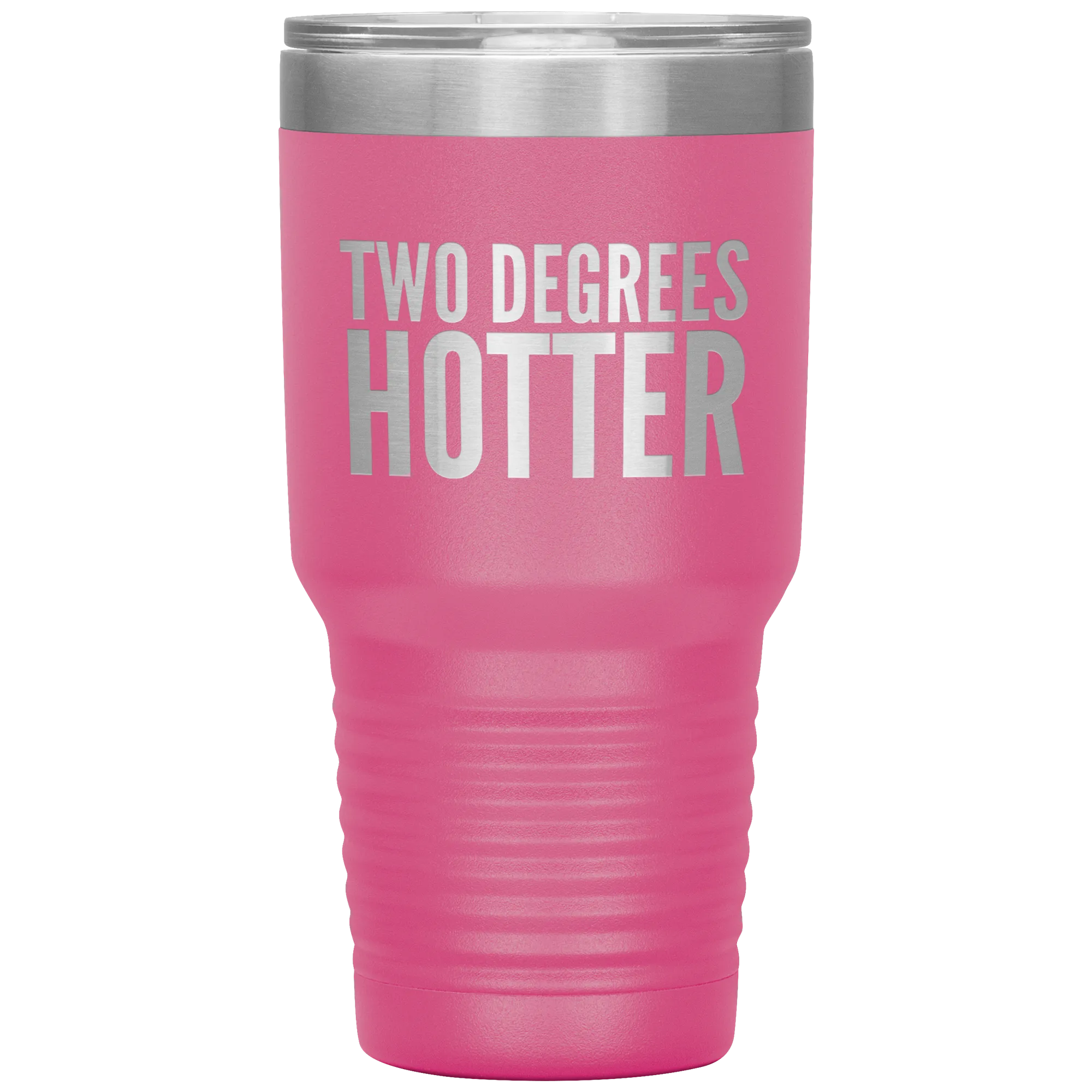 Two Degrees Hotter College Graduation Gifts Graduate School Gift Idea PhD Tumbler Grad Metal Mug Insulated Travel Cup 30oz BPA Free
