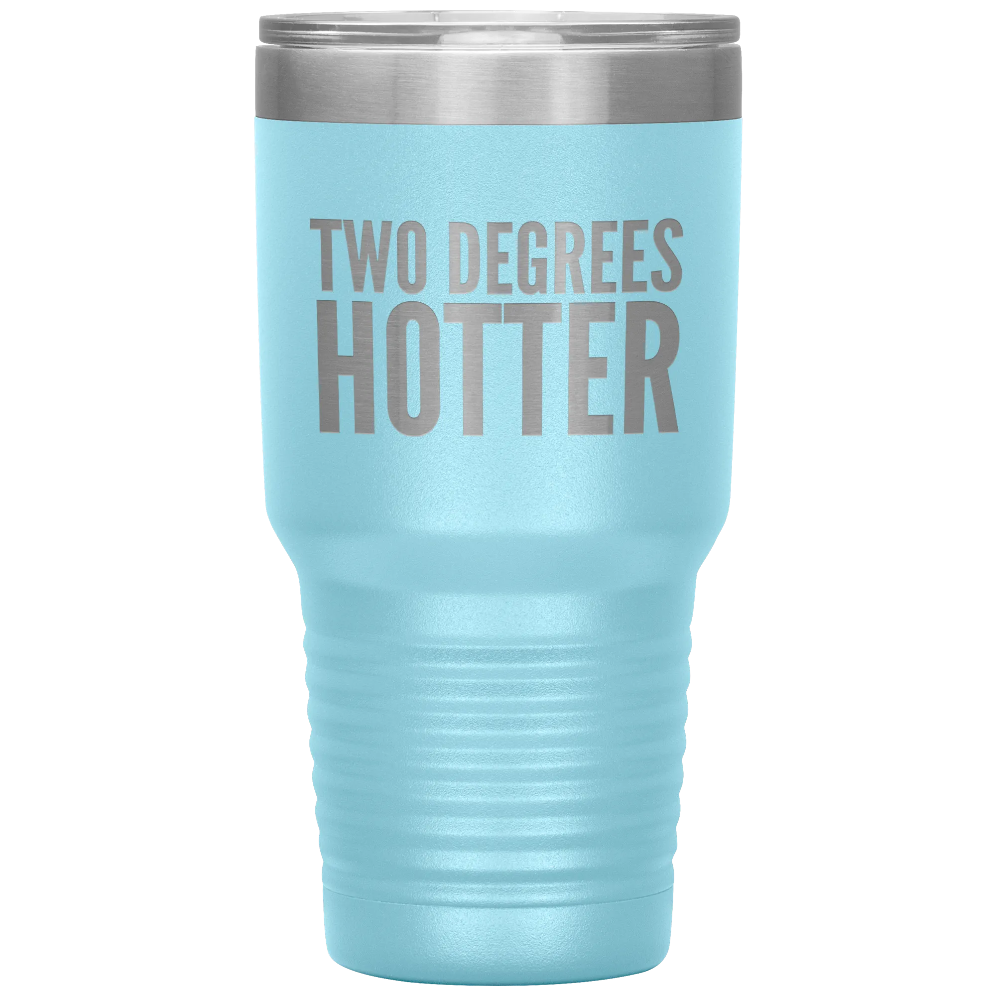Two Degrees Hotter College Graduation Gifts Graduate School Gift Idea PhD Tumbler Grad Metal Mug Insulated Travel Cup 30oz BPA Free