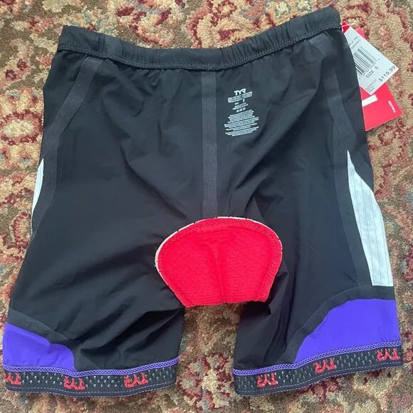 TYR Carbon 6&quot; trishort Cycling shorts with pads