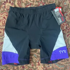 TYR Carbon 6&quot; trishort Cycling shorts with pads