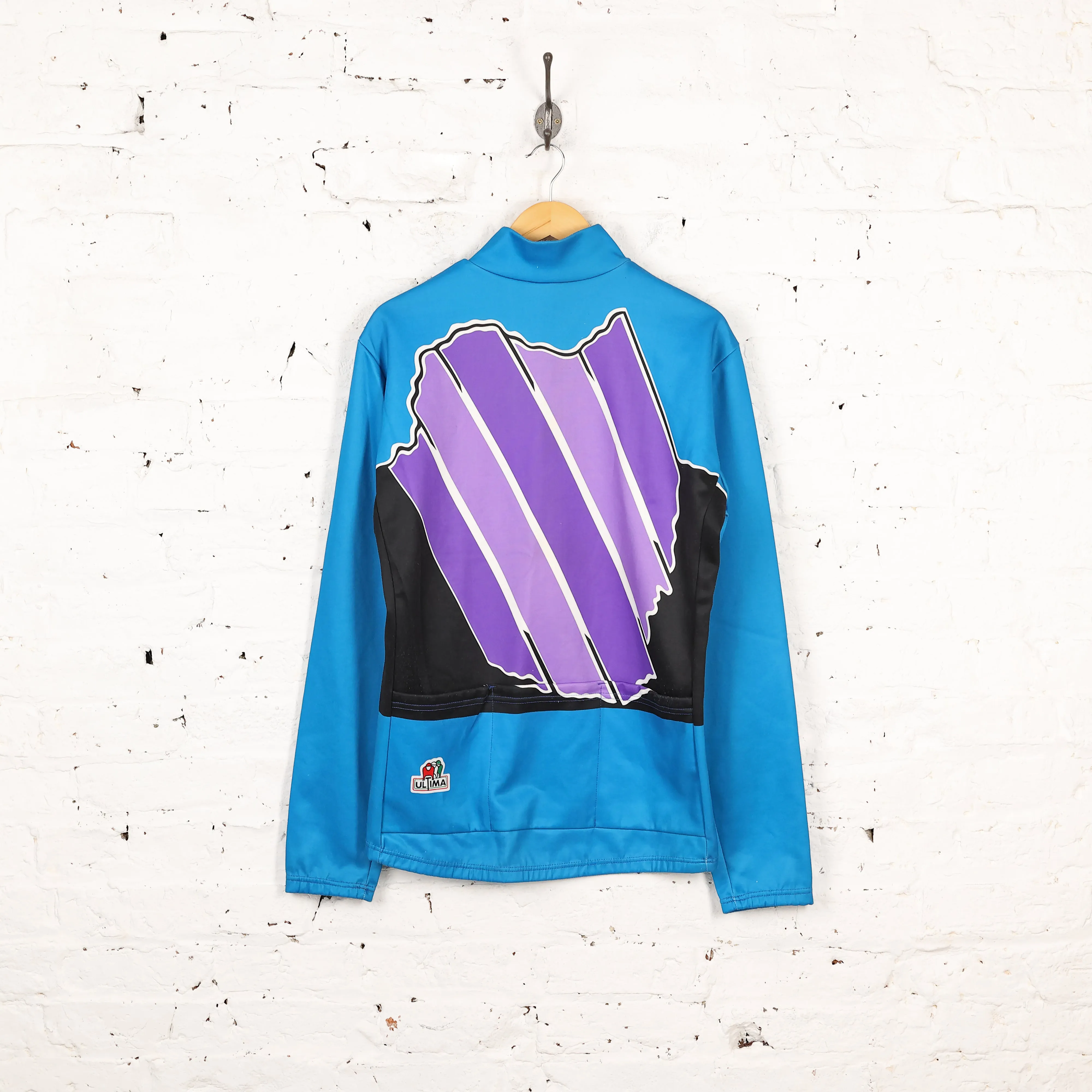 Ultima Club Long Sleeve Cycling Top Jersey - Blue - XL