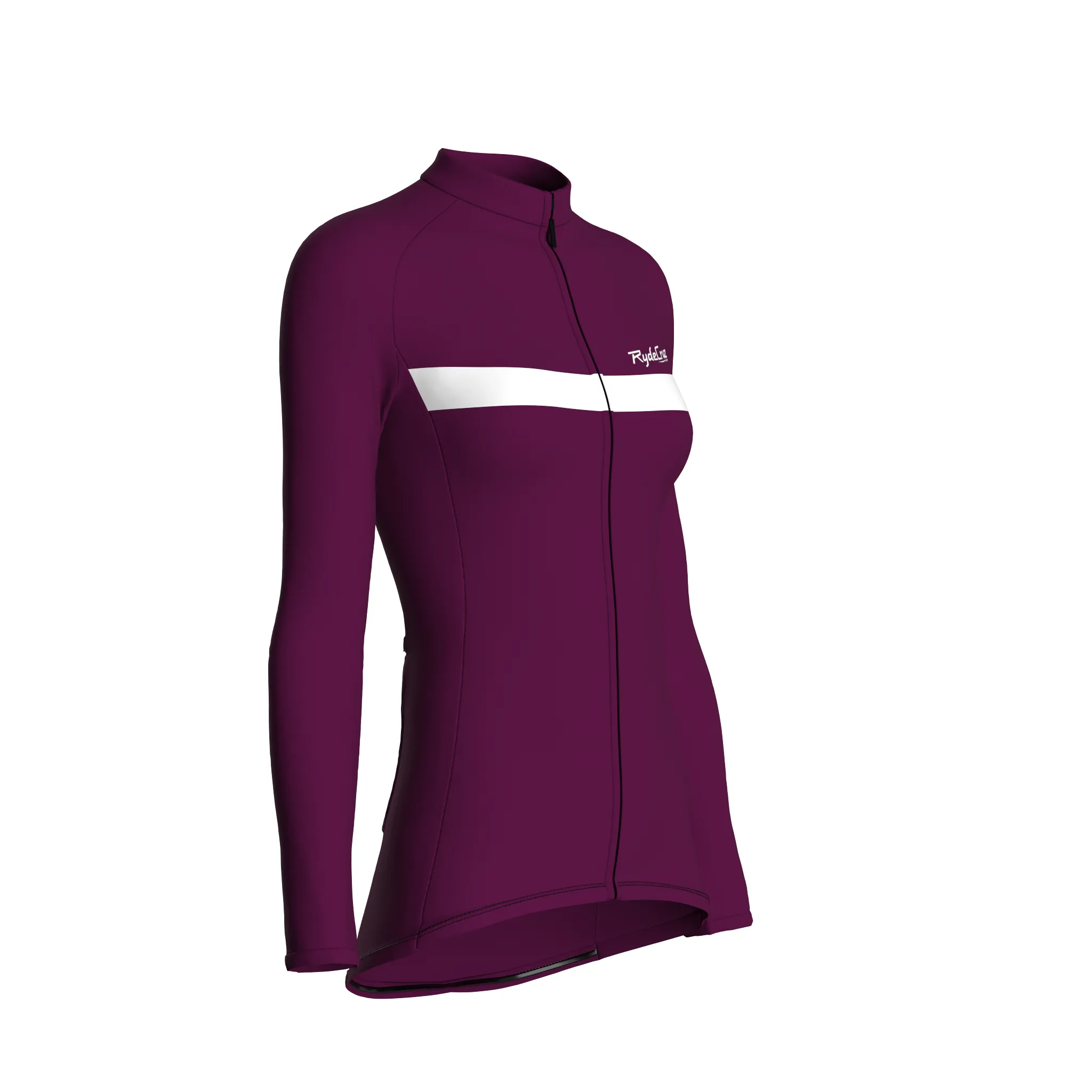Urban Edge 1 | Aubergine Female Long Sleeves Jersey