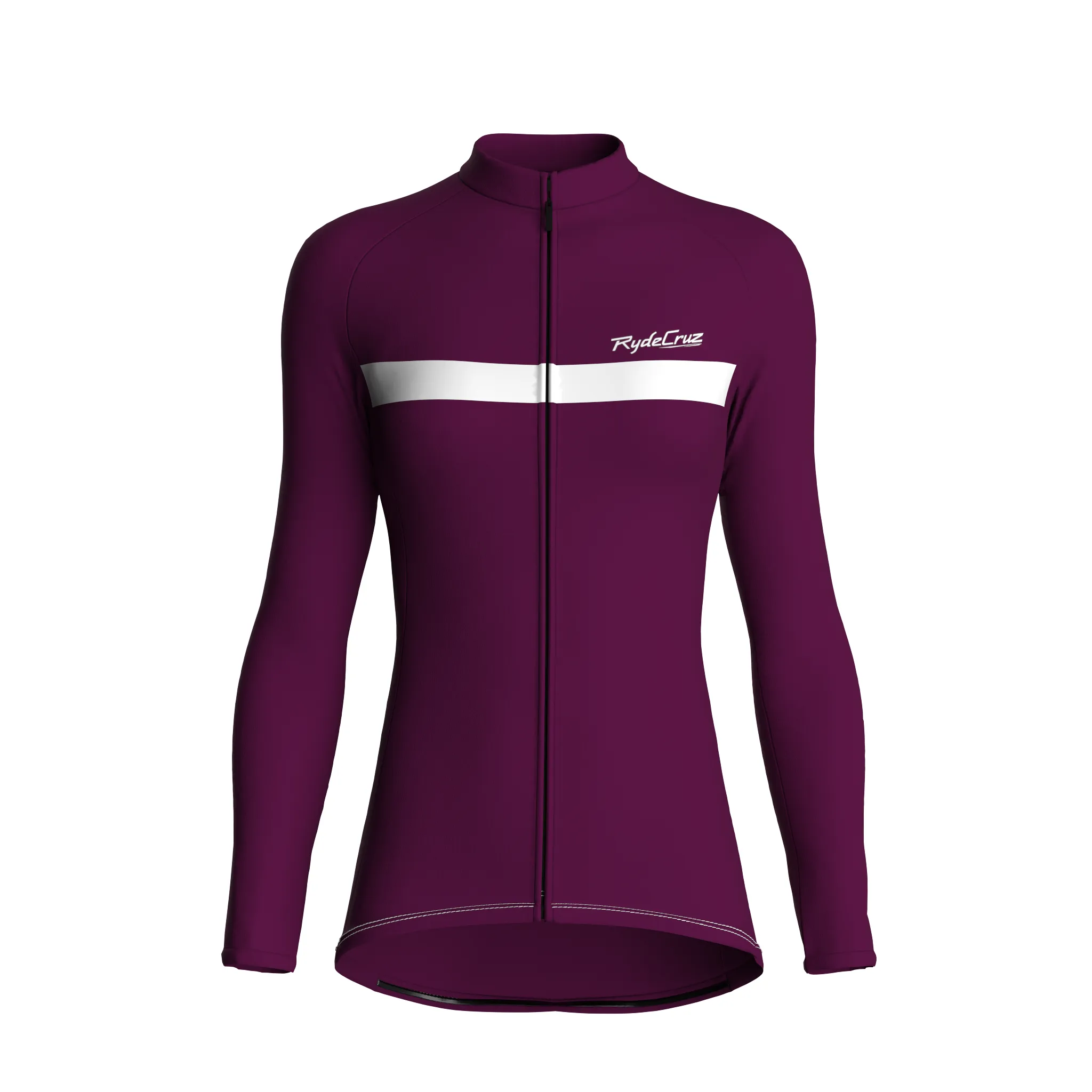 Urban Edge 1 | Aubergine Female Long Sleeves Jersey