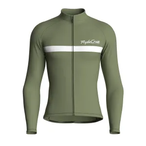 Urban Edge 1 | Dark Khaki Male Long Sleeves Jersey
