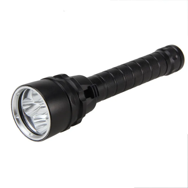 UV LED Waterproof Flashlight with 2000LM | 100m Range | Durable Aluminum Alloy Construction