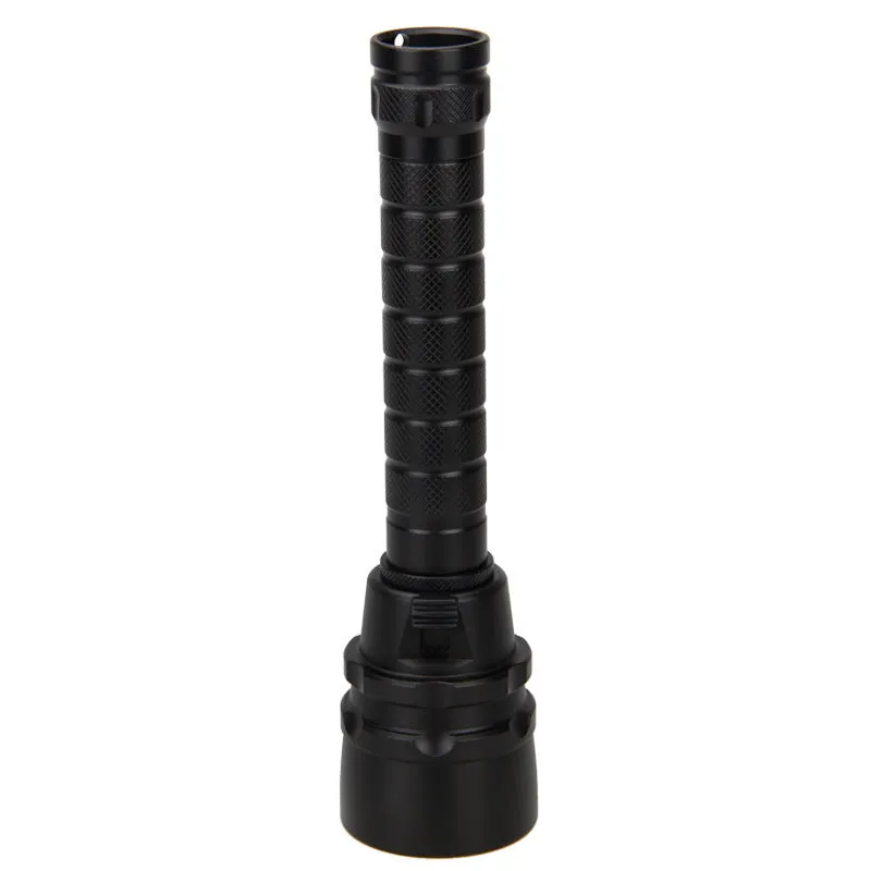 UV LED Waterproof Flashlight with 2000LM | 100m Range | Durable Aluminum Alloy Construction