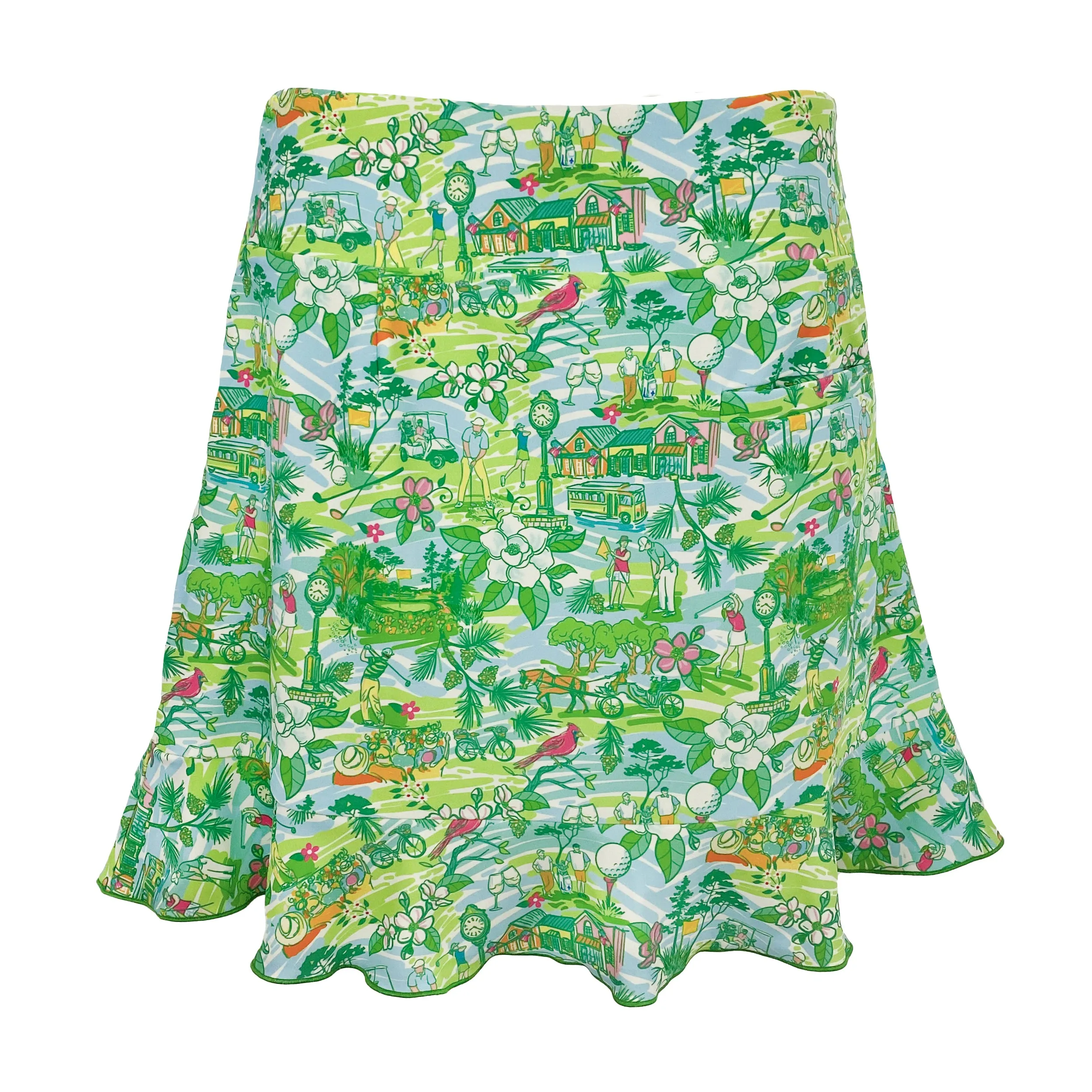 Venice Ruffle Hem Skort in Golf In Pinehurst NC