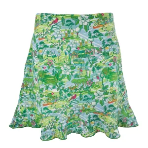 Venice Ruffle Hem Skort in Golf In Pinehurst NC