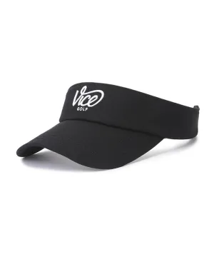 Vice Golf Atelier Florida Basic Visor - Black